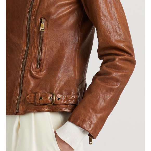 Ralph Lauren leather jacket - Picture 1 of 12